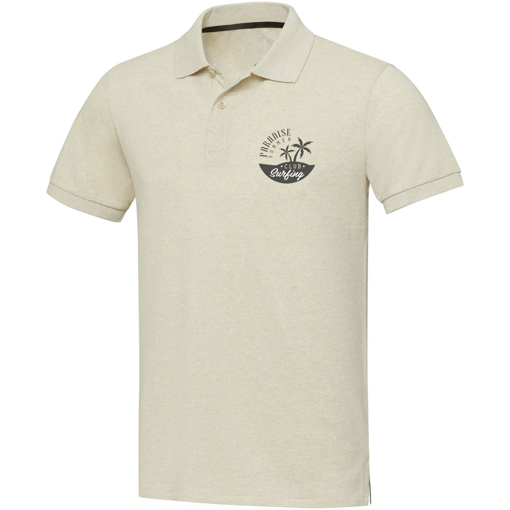 Emerald short sleeve unisex Aware™ recycled polo