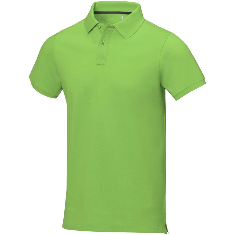Calgary short sleeve men's polo - Apple green