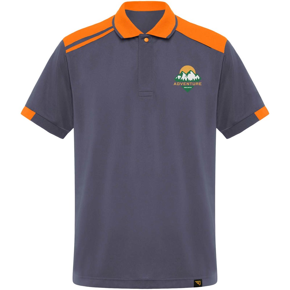 Samurai 160 g/m2 unisex antibacteriële polo met korte mouwen 