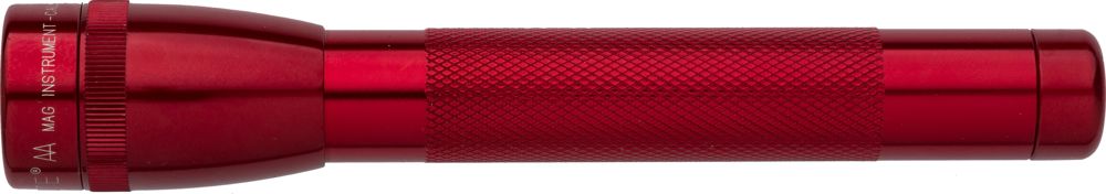 Aluminium Maglite mini AA zaklamp Monique - rood
