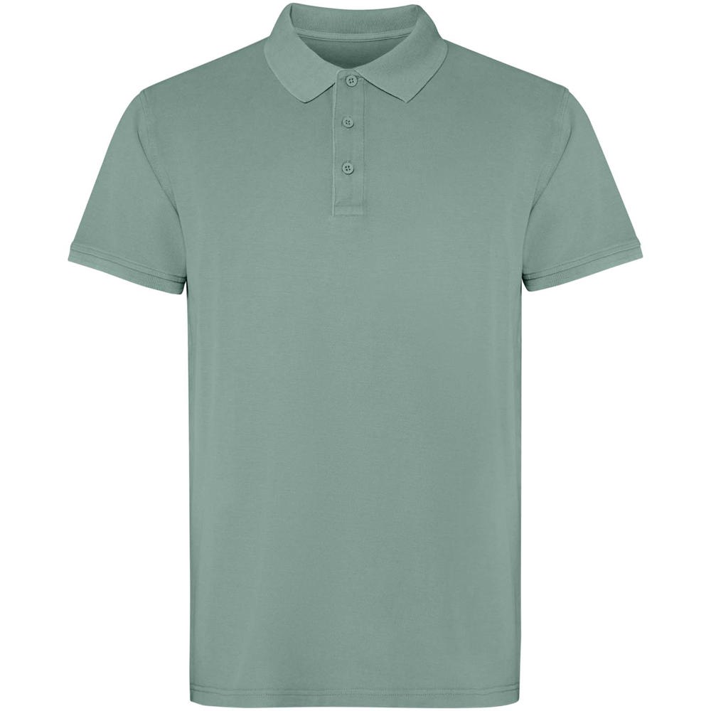 Cobain short sleeve unisex polo - Dark green
