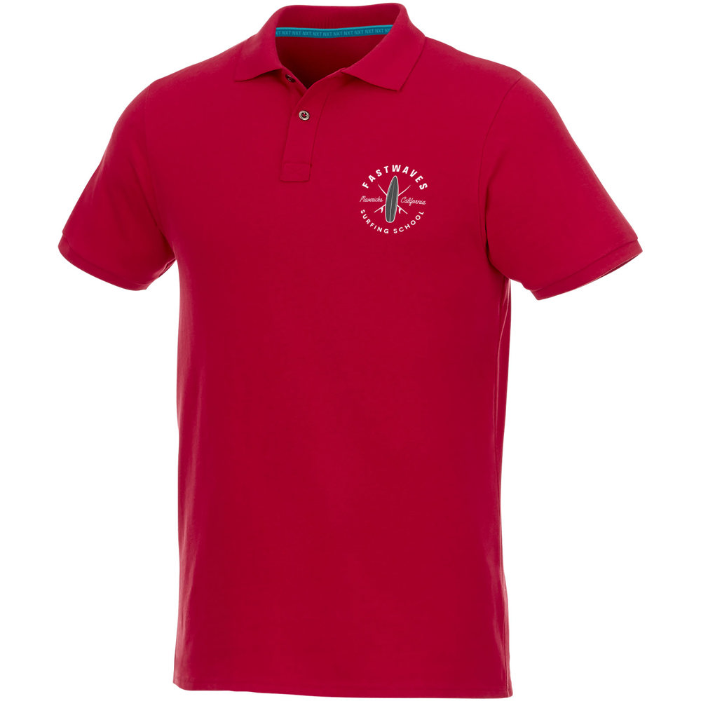 Beryl short sleeve men's organic recycled polo