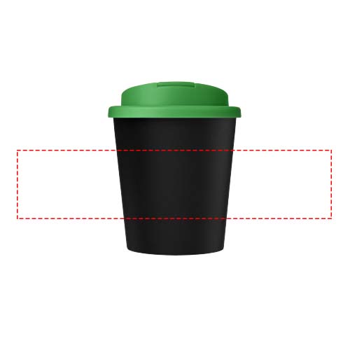 Americano® Espresso Eco 250 ml recycled tumbler with spill-proof lid 