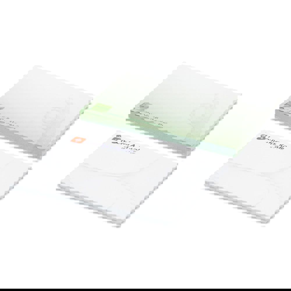 100 adhesive notes, 72x50mm, full-colour