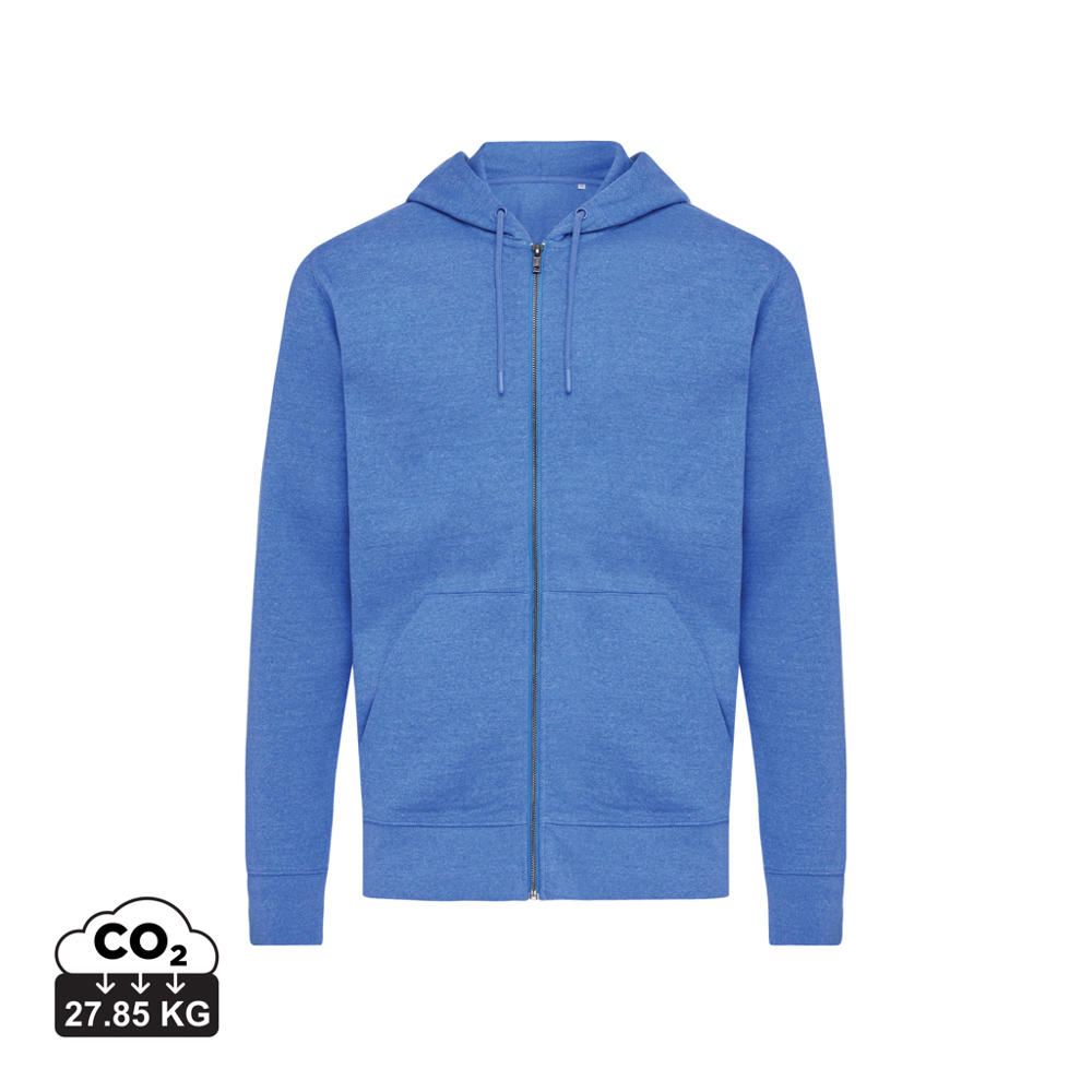 IQONIQ Abisko Zip-Kapuzenpullover aus recycelter Baumwolle