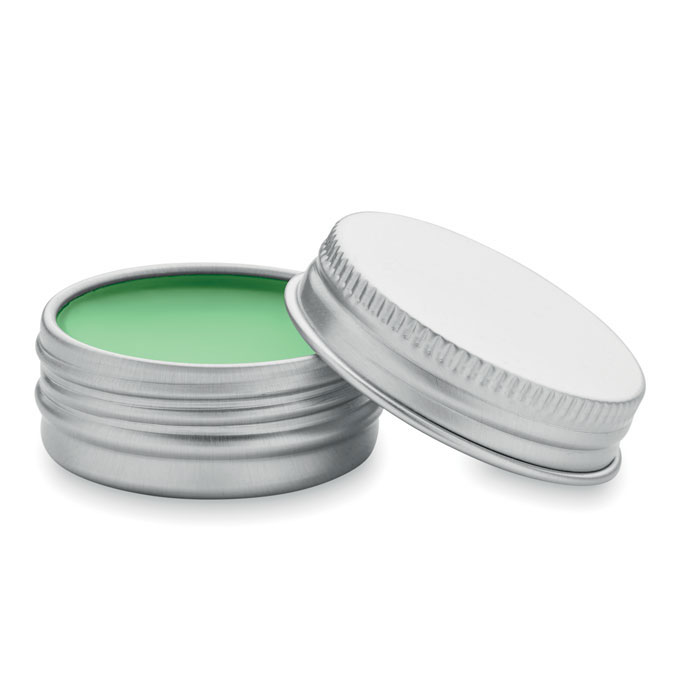 BALM - Vegan lip balm in round tin - green