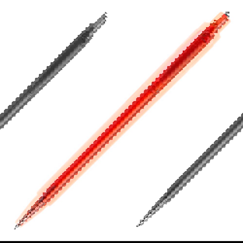 Ball pen Baron '03 Happy Frosty - Transparent / Red
