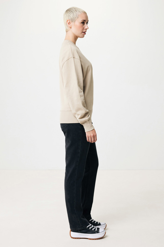 IQONIQ Kruger Relax-Rundhals-Sweater aus recycelt. Baumwolle