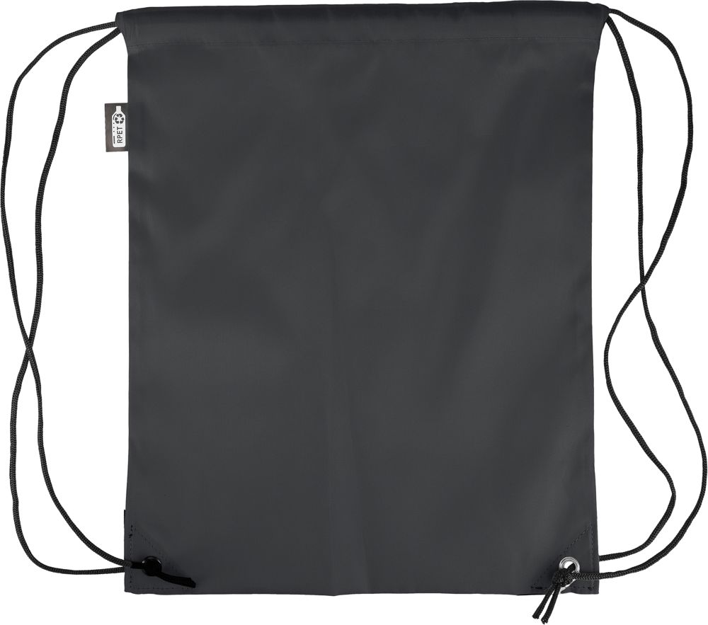 Recycled rPET polyester (210D) drawstring backpack Enrique