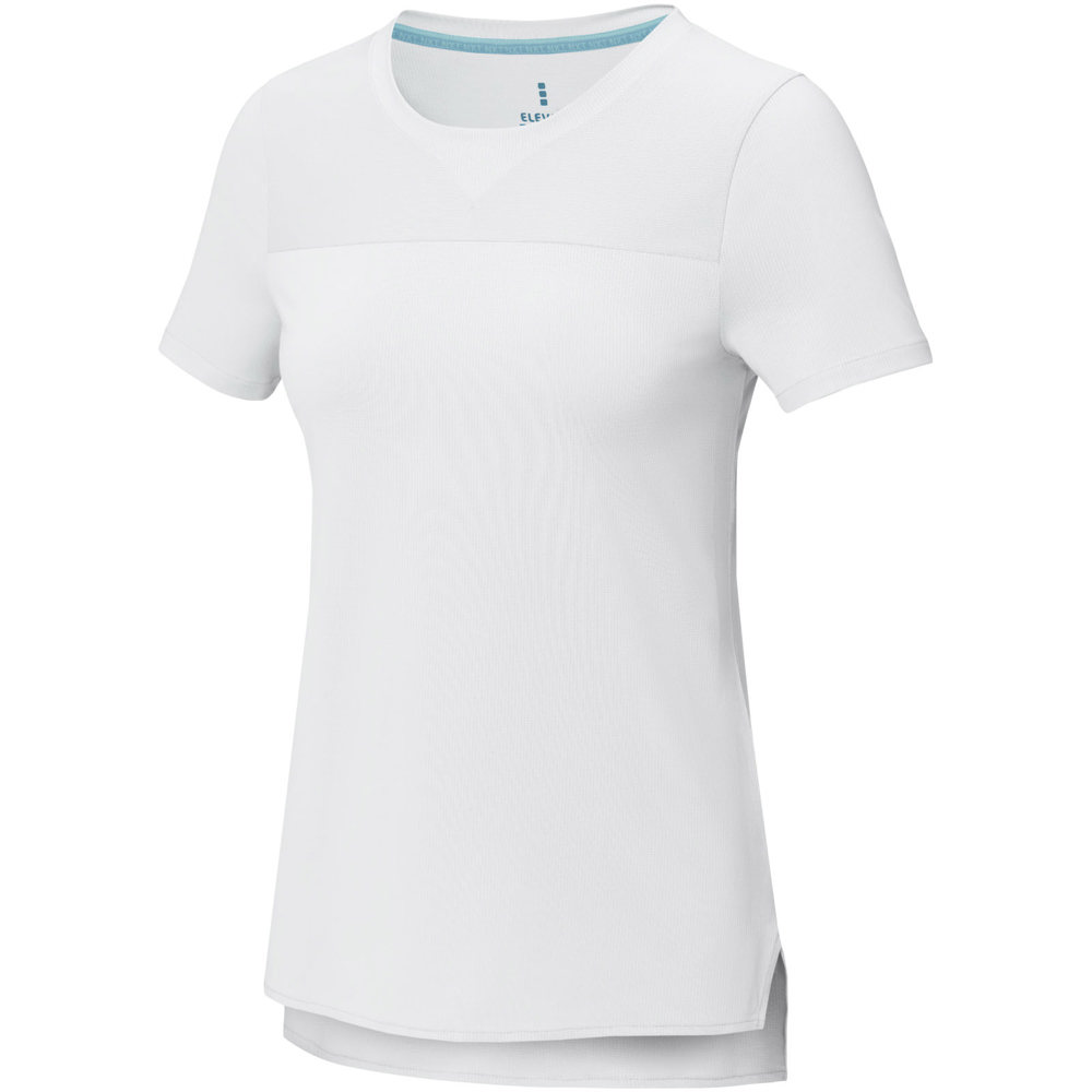 Borax Cool Fit T-Shirt aus recyceltem GRS Material für Damen - weiss