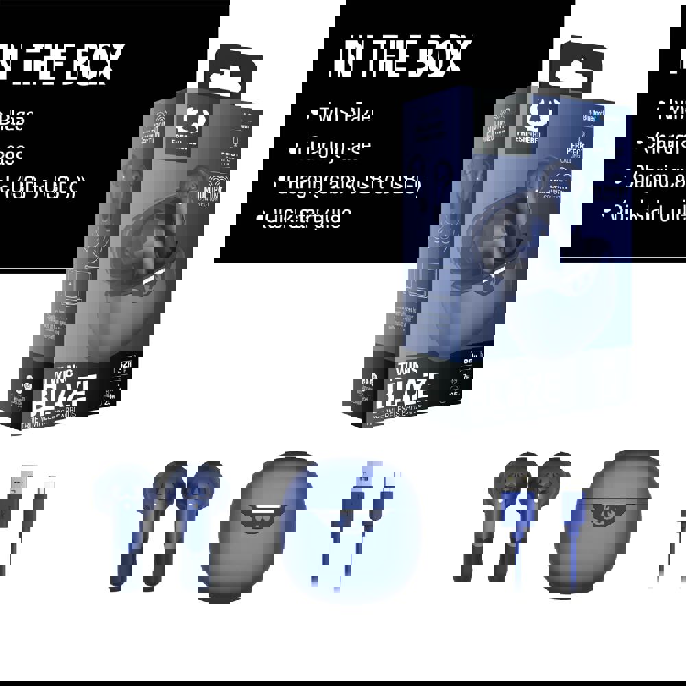 3TW2200 I Fresh 'n Rebel Twins Blaze - True Wireless earbuds with ENC