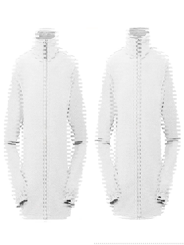 BS Peak Fleecejacke mit durchgehendem Reißverschluss, 290 gr/m² - Weiß (WHITE)