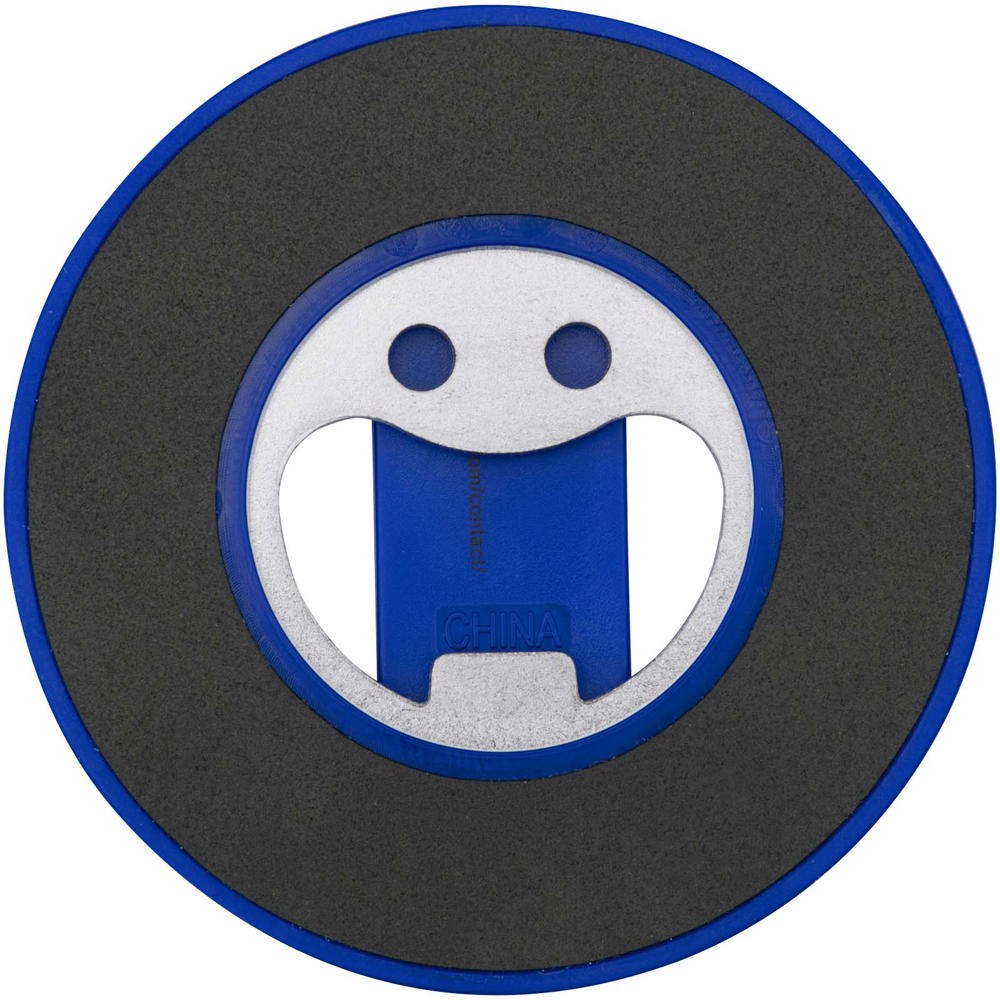 Ain recycled plastic magnetic phone stand with bottle opener 