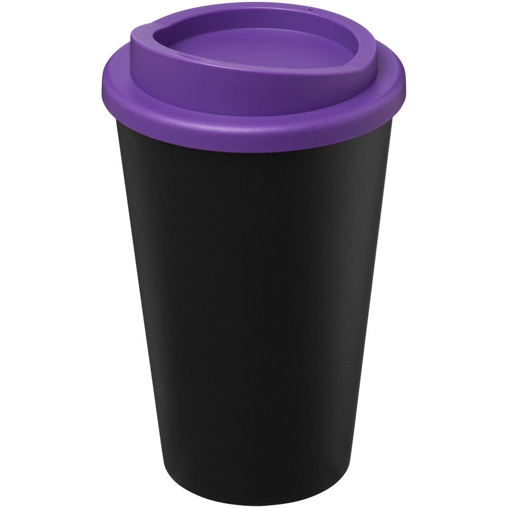 Americano® Eco 350 ml recycled tumbler - Black, Purple