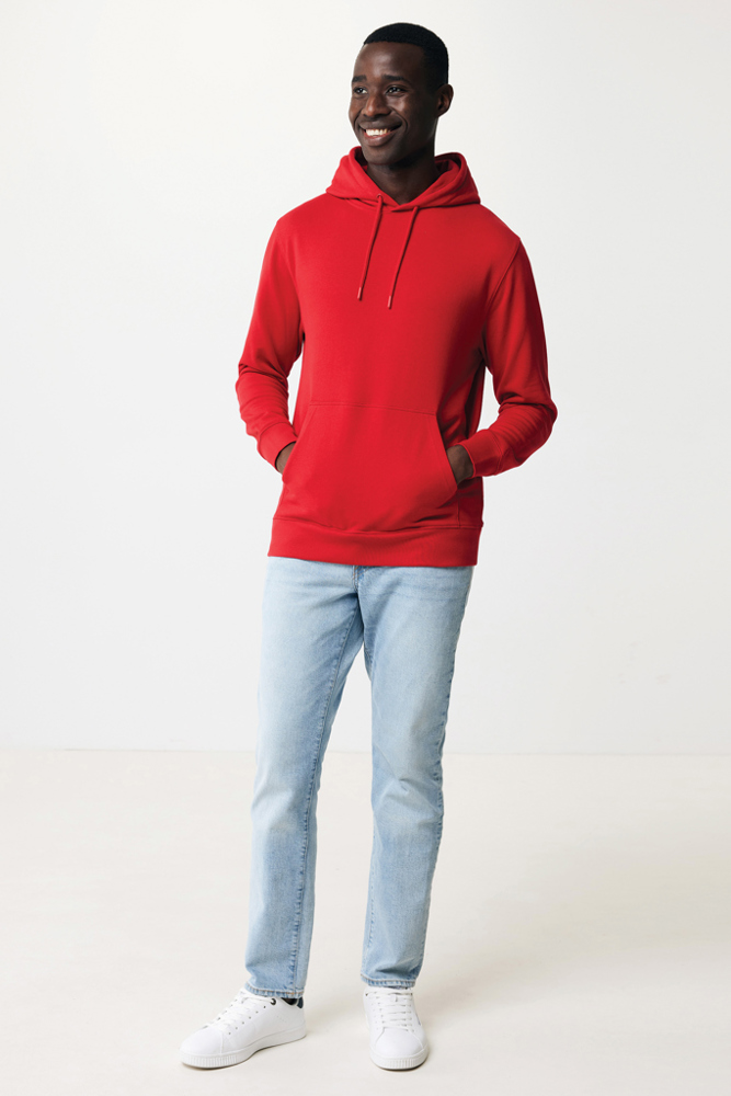 IQONIQ Rila lightweight recycled cotton hoodie