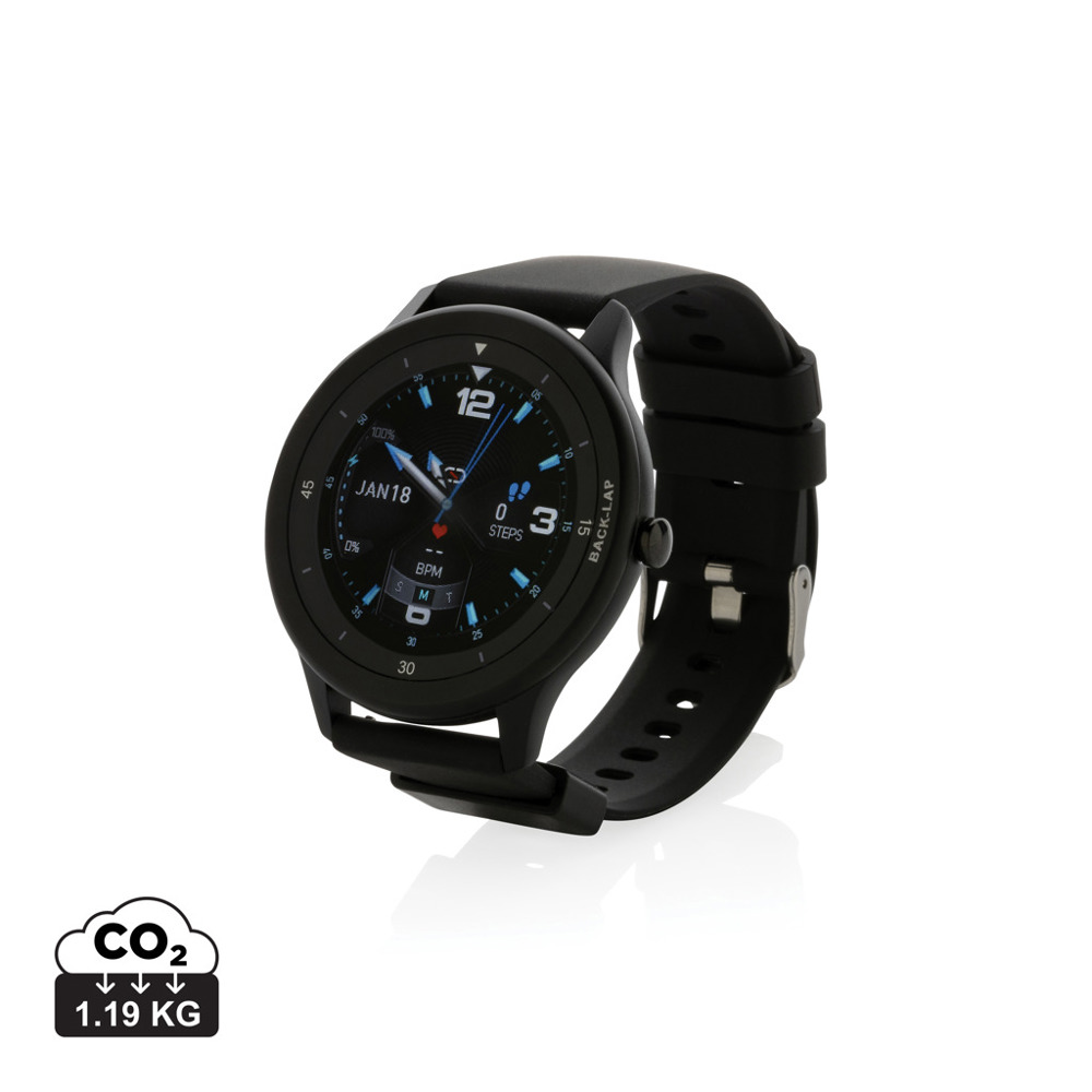 Swiss Peak RCS gerecycled TPU smart watch