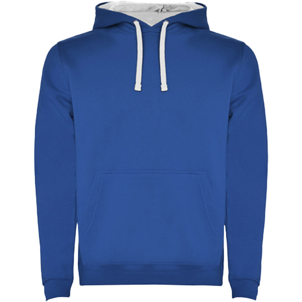 Urban Kapuzenpullover für Kinder - royalblau, weiss
