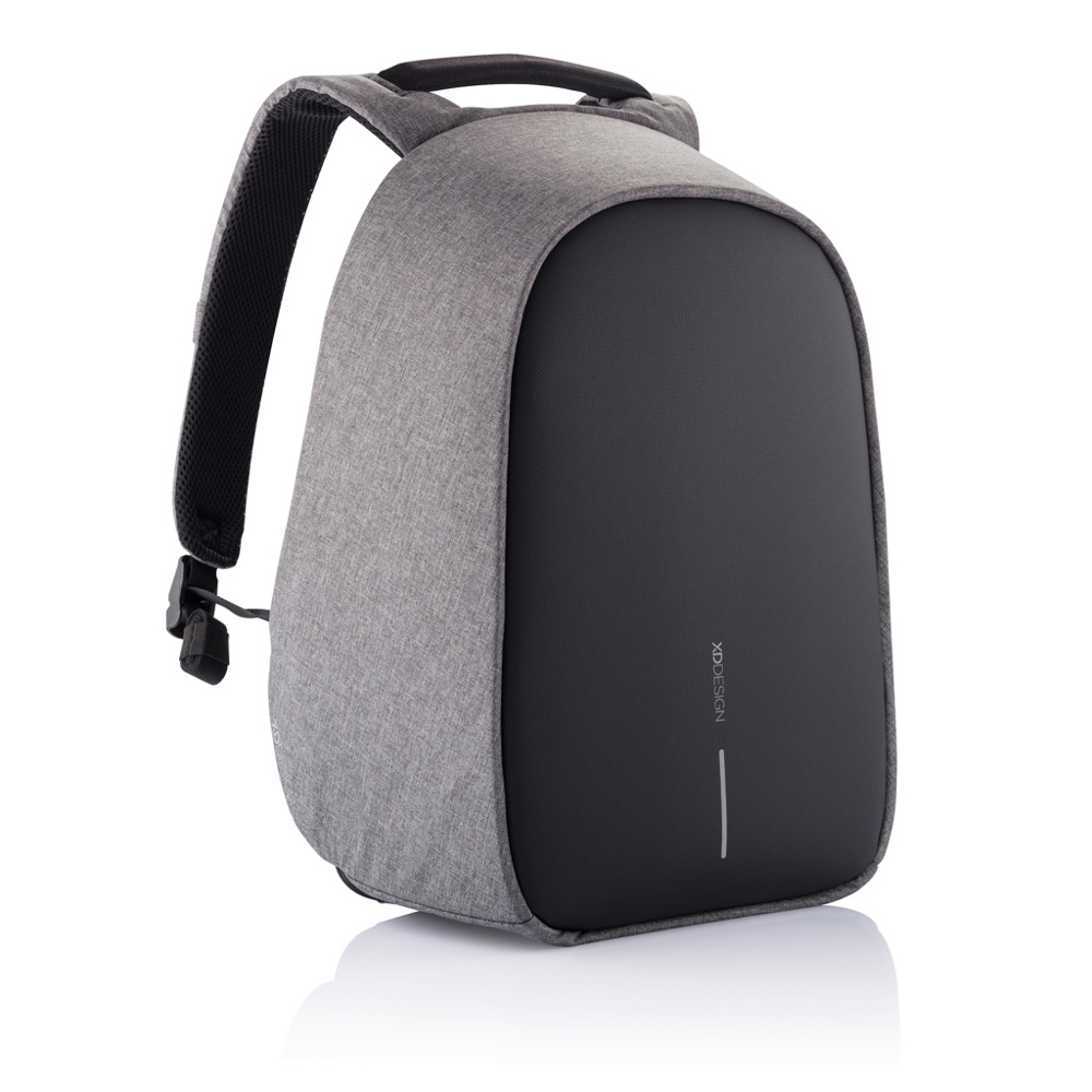 Bobby Hero Regular, Anti-theft backpack - grey, anthracite (± PMS 425/ ± PMS 426)