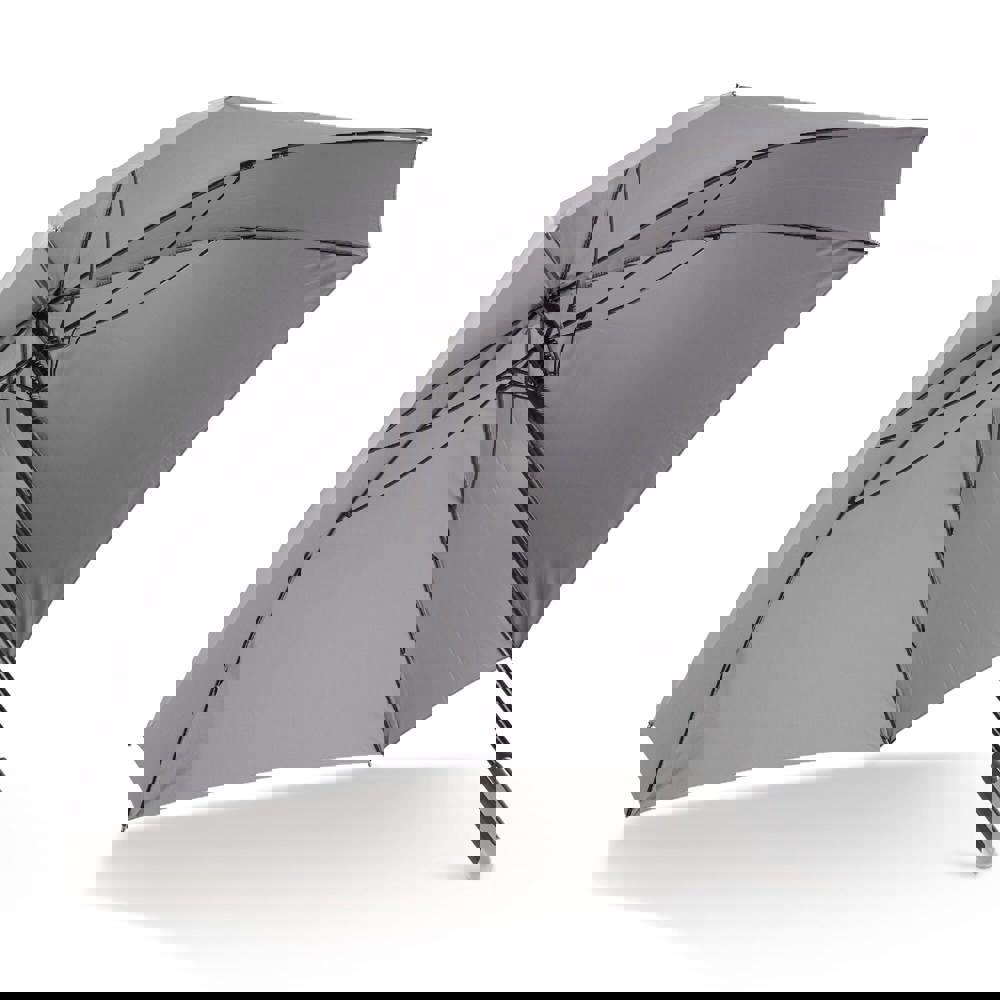 Deluxe 27” square umbrella auto open - Grey