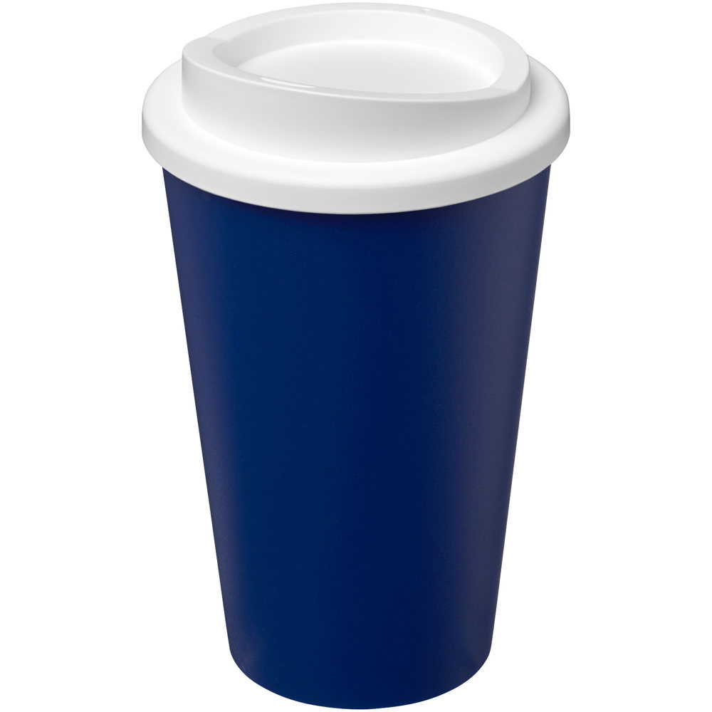 Americano® Eco 350 ml recycled tumbler - Blue, White