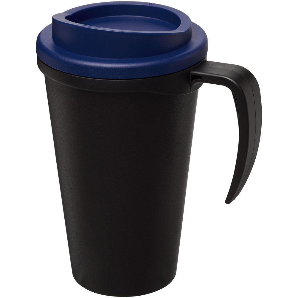 Americano® Grande 350 ml insulated mug - Black, Blue
