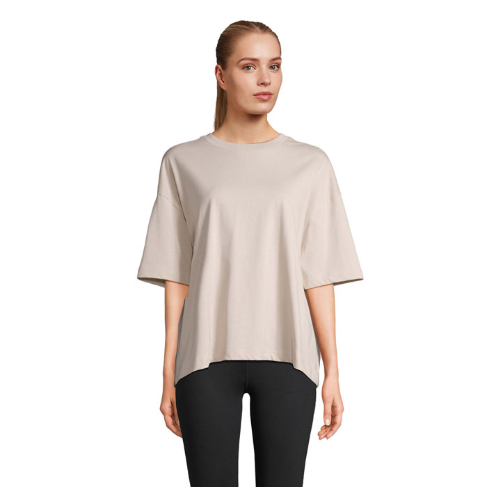 BOXY WOMEN - BOXY WOMEN T-SHIRT OVERSIZE - Linen Twin