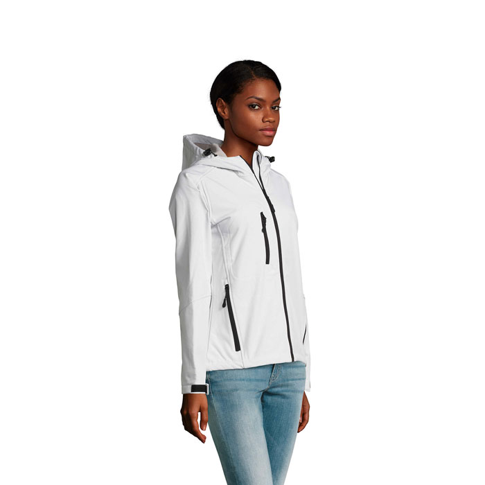 REPLAY WOMEN - REPLAY DAMEN HOOD SOFTSHELL