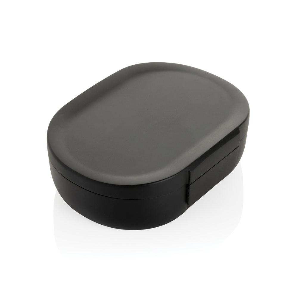 Avira Atlas RCS recycled PP 700ML lunchbox - black (± PMS Black)