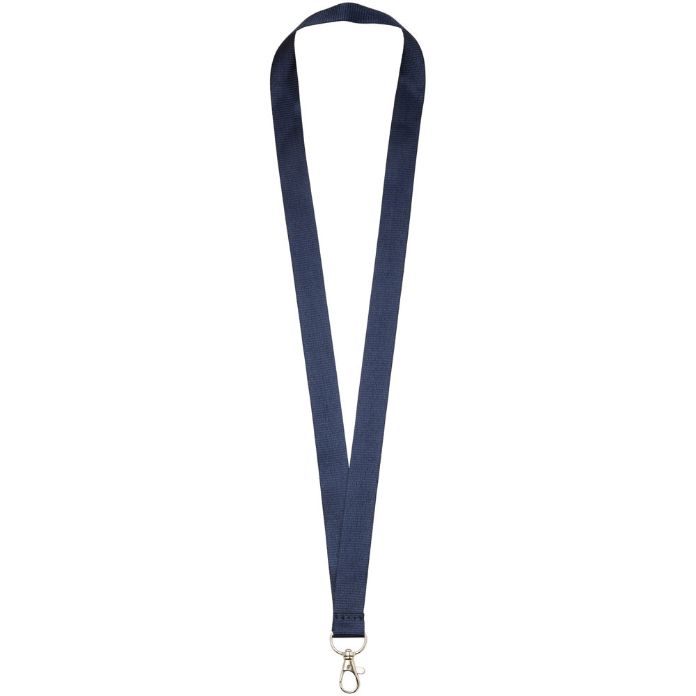 Impey lanyard with convenient hook - Navy Blue