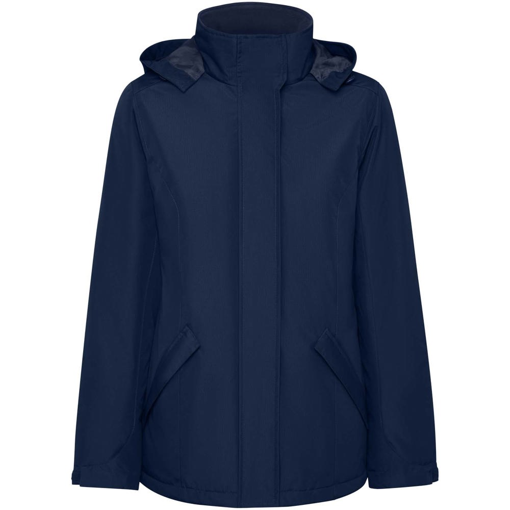 America women's padded parka jacket - Navy Blue