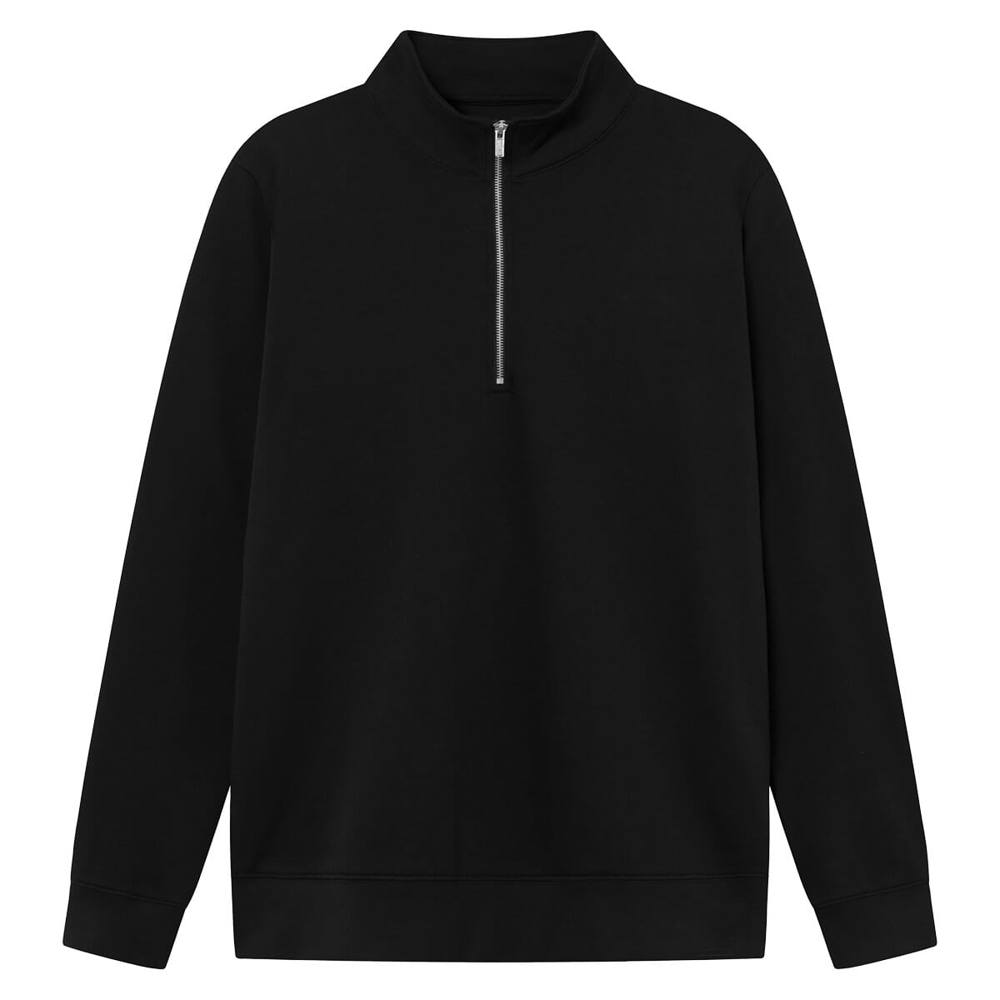 Brickstone unisex half zip sweater, 280 gr/m²