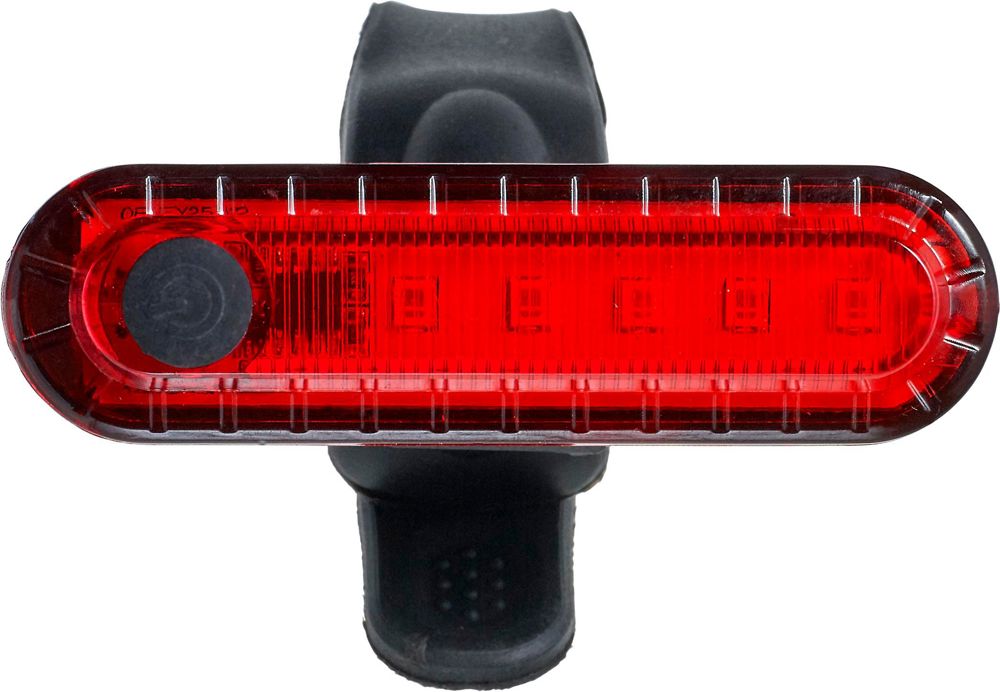 ABS bicycle light Priska - Red