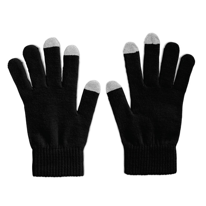TACTO - Tactile gloves for smartphones - Black