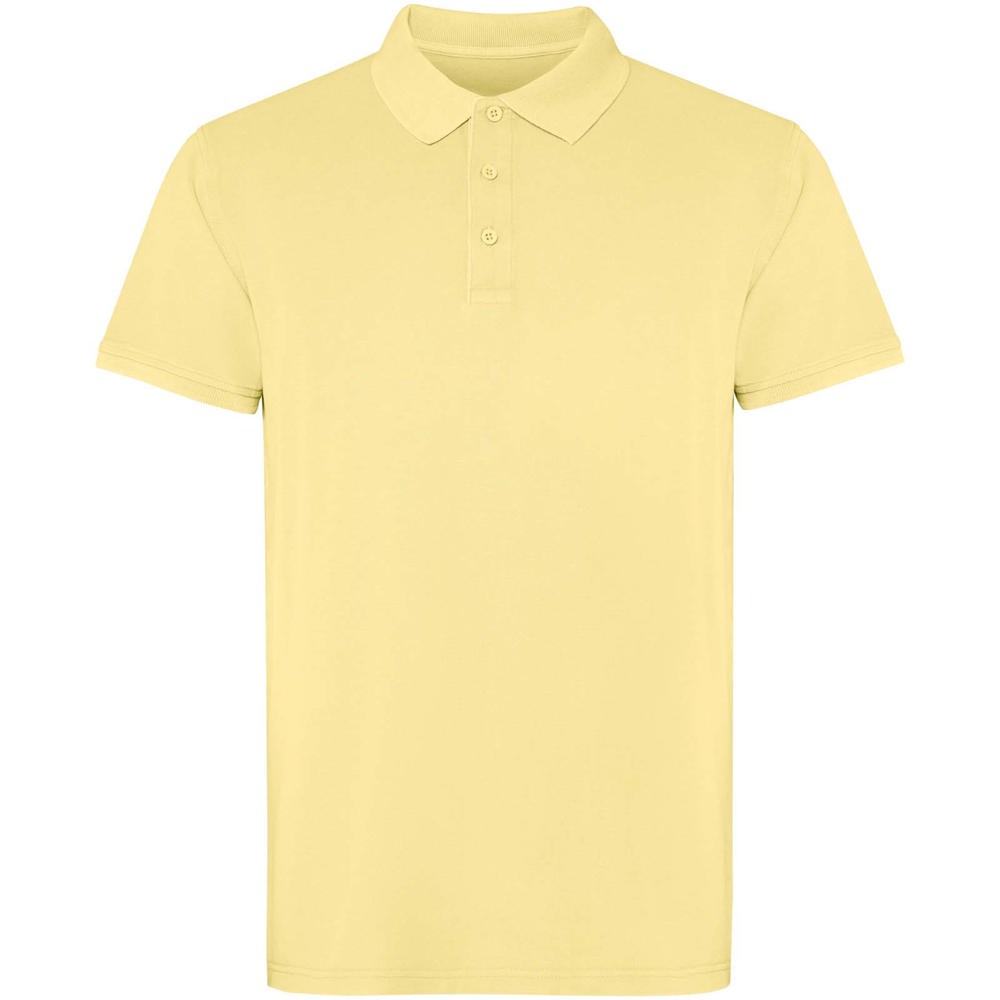 Cobain short sleeve unisex polo - yellow