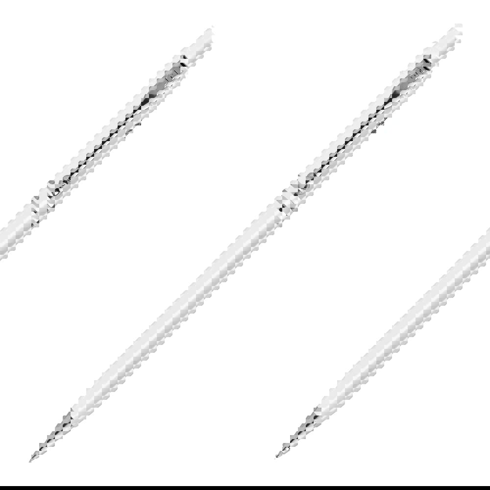 Ball pen Raja Chrome recycled hardcolour - White