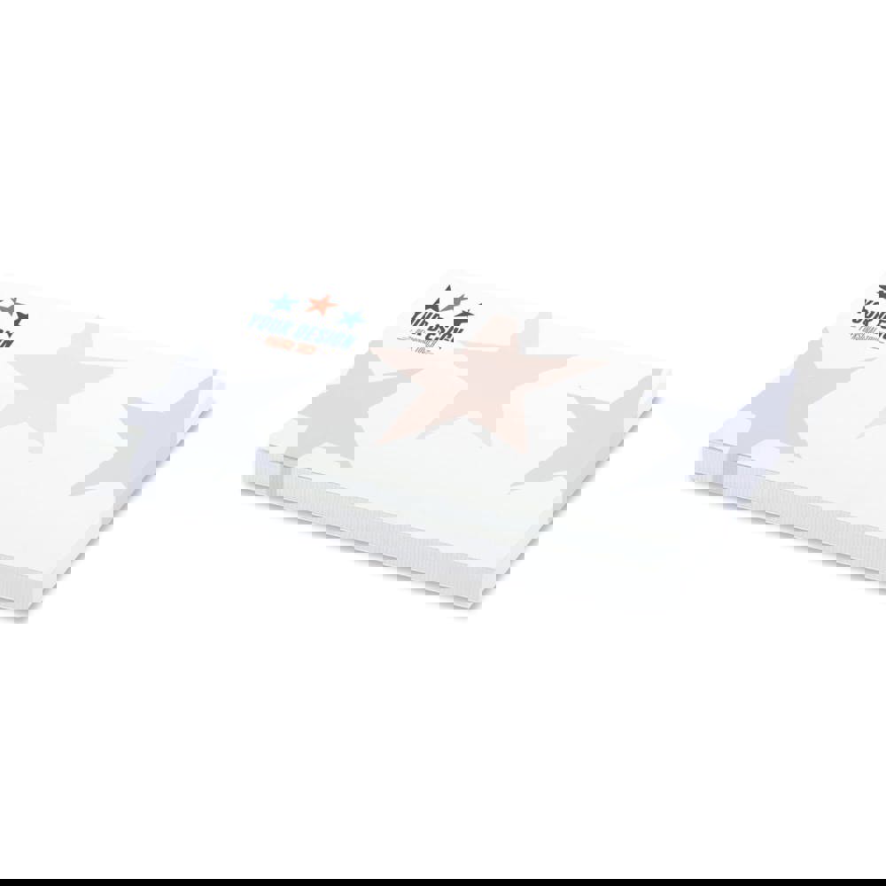 50 adhesive notes, 100x72mm, full-colour