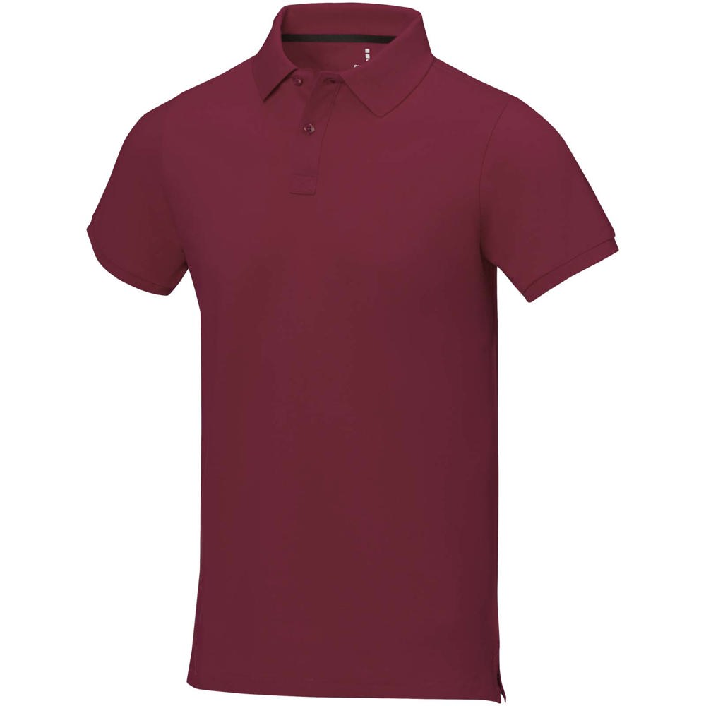 Calgary short sleeve men's polo - Burgundy