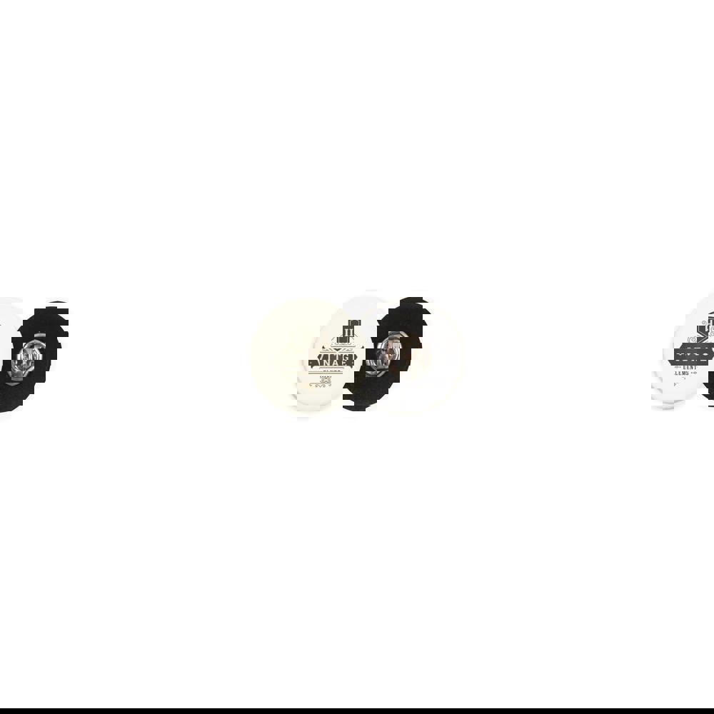 Metal button 31mm with pin and clutch