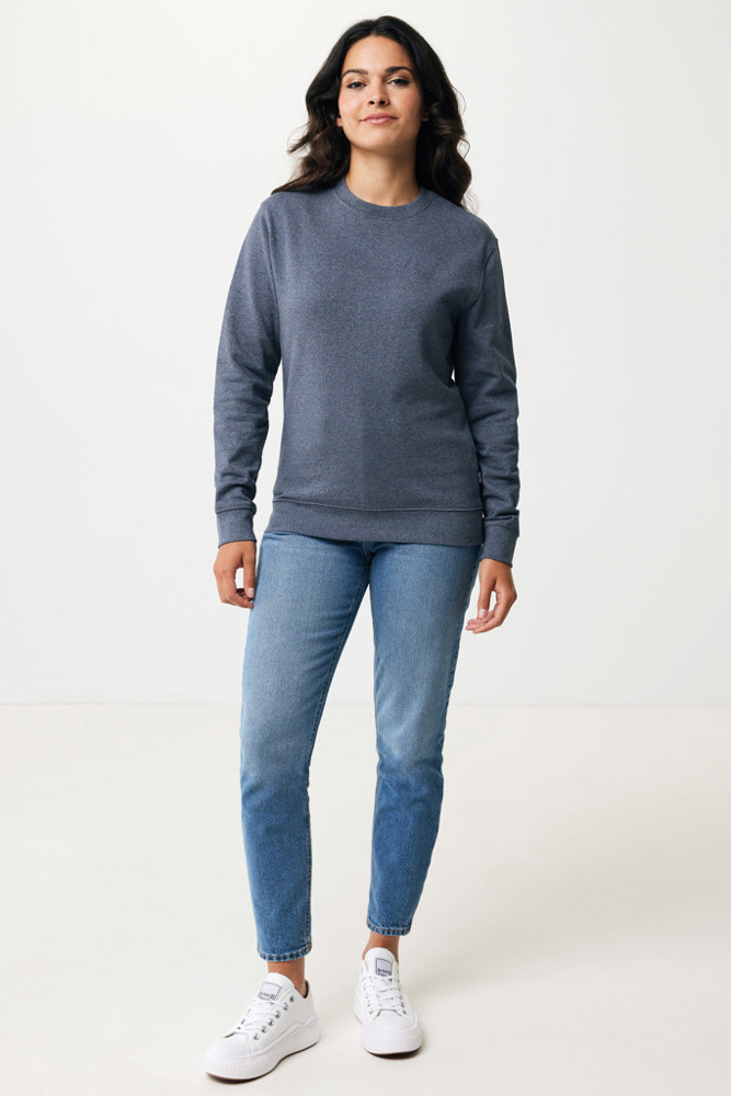 IQONIQ Denali recycled cotton crew neck undyed