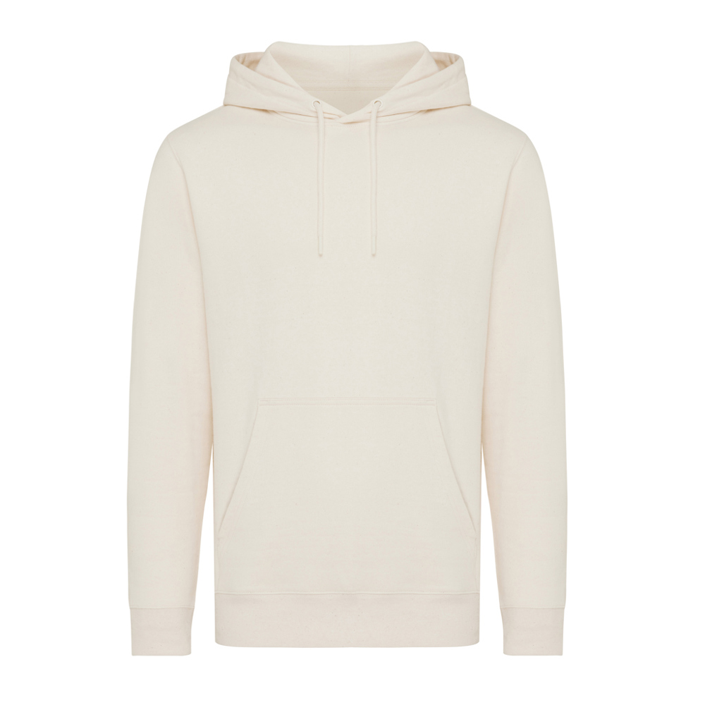 IQONIQ Rila lightweight recycled cotton hoodie - natural raw (± PMS natural raw undyed)