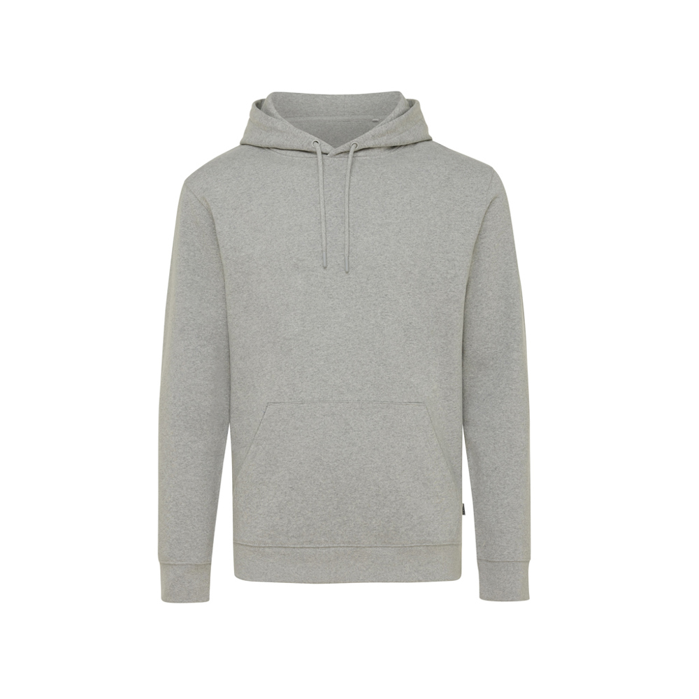 IQONIQ Torres recycled cotton hoodie undyed - heather grey (± PMS heather grey)