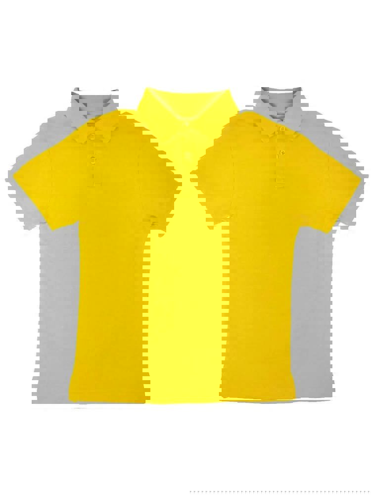 BS Evolution kids polo, 180 gr/m² - Gold (PMS 114C)