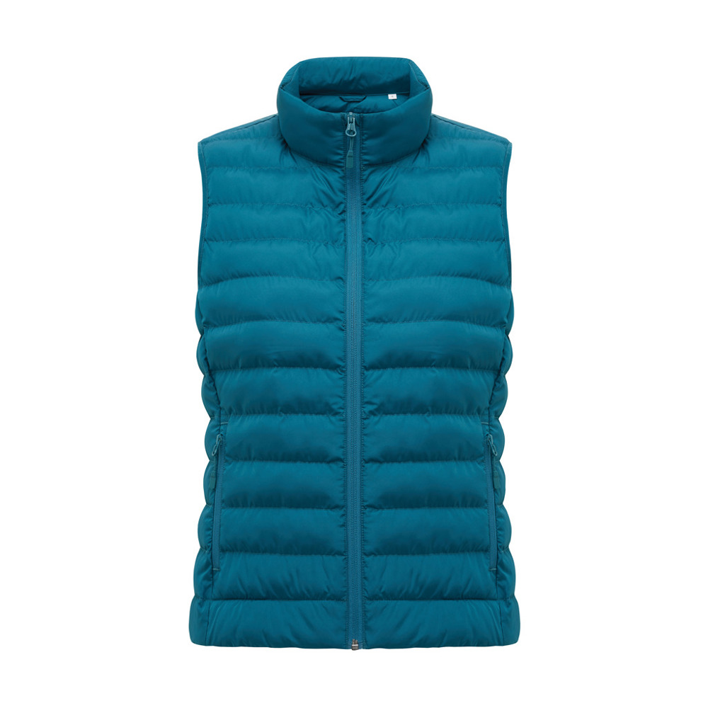 IQONIQ Meru women recycled polyester bodywarmer - dark teal (± PMS 19-4540 TCX)