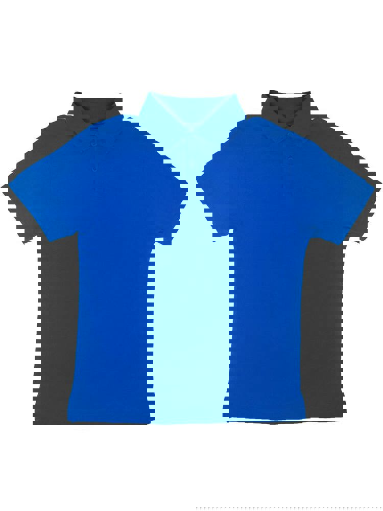 BS Evolution kids polo, 180 gr/m² - Royal blue (PMS 2145C)