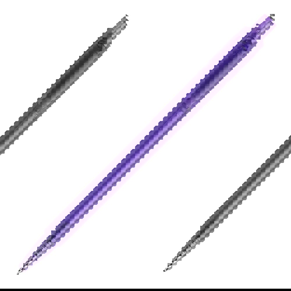Ball pen Baron '03 Happy Frosty - Transparent / Purple