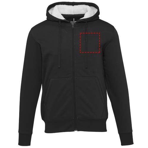 Natron sherpa full-zip hoodie