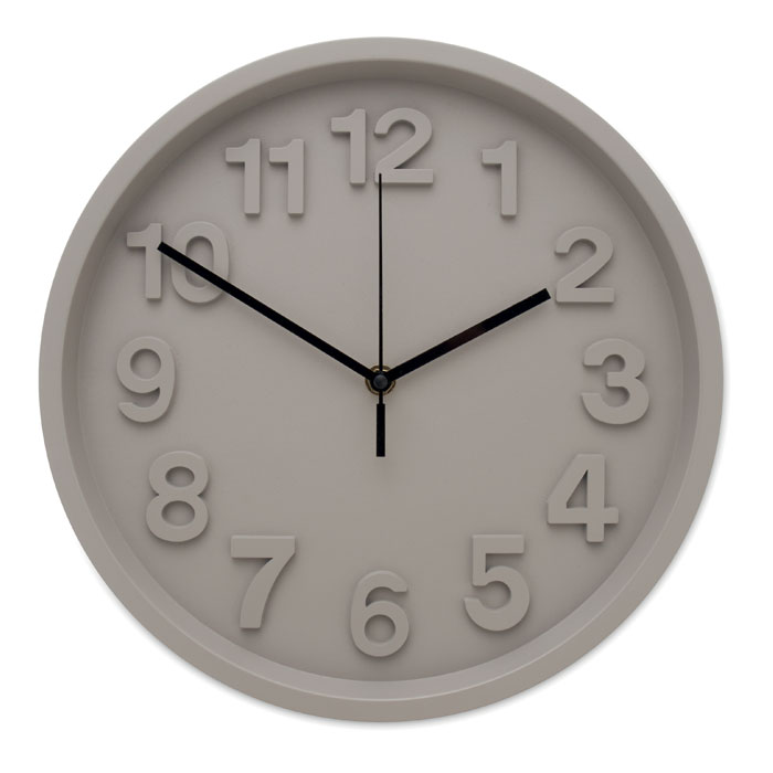 MURO - Wall clock in PP - Grey