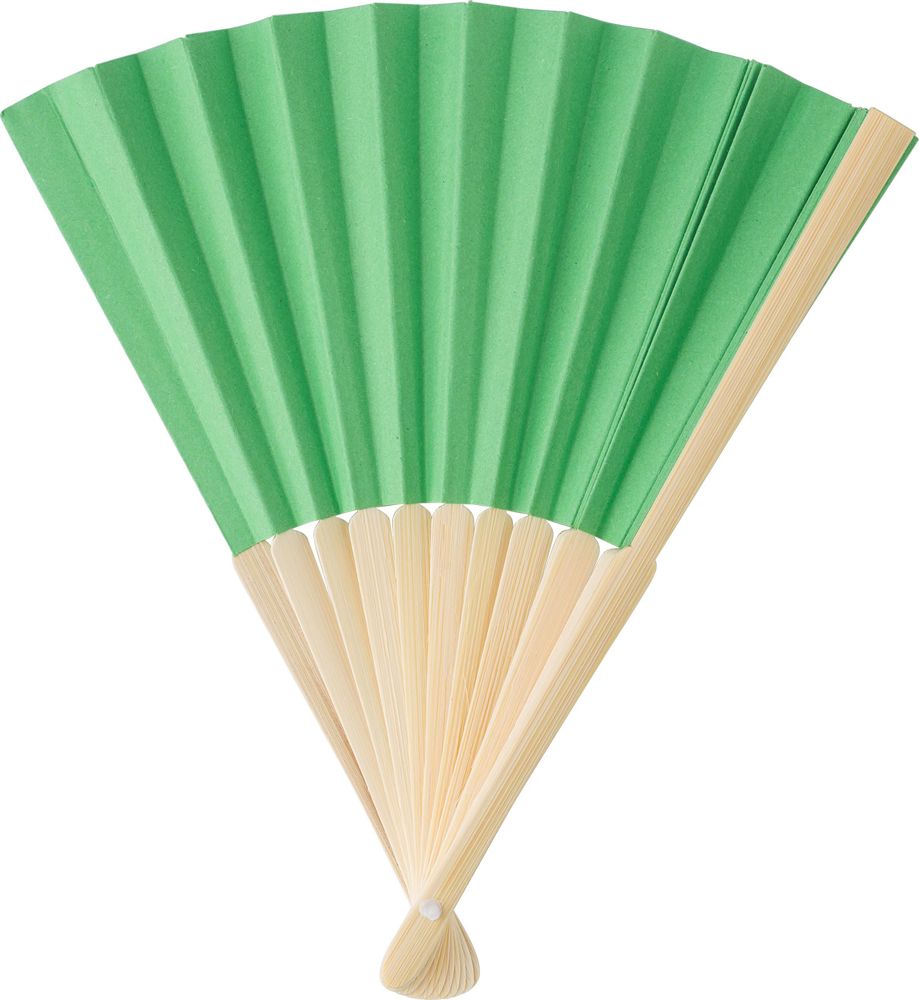 Bamboo hand held fan Elio