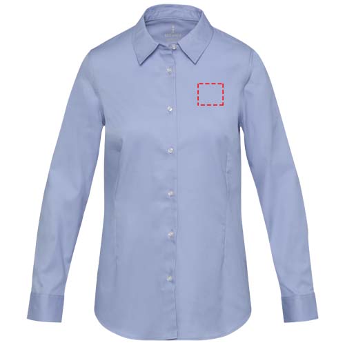 Citrine twill women's shirt