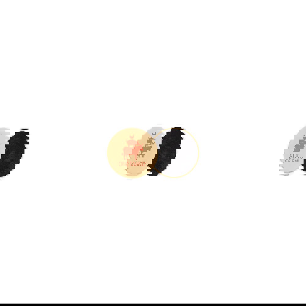 Metal button 31mm with magnet